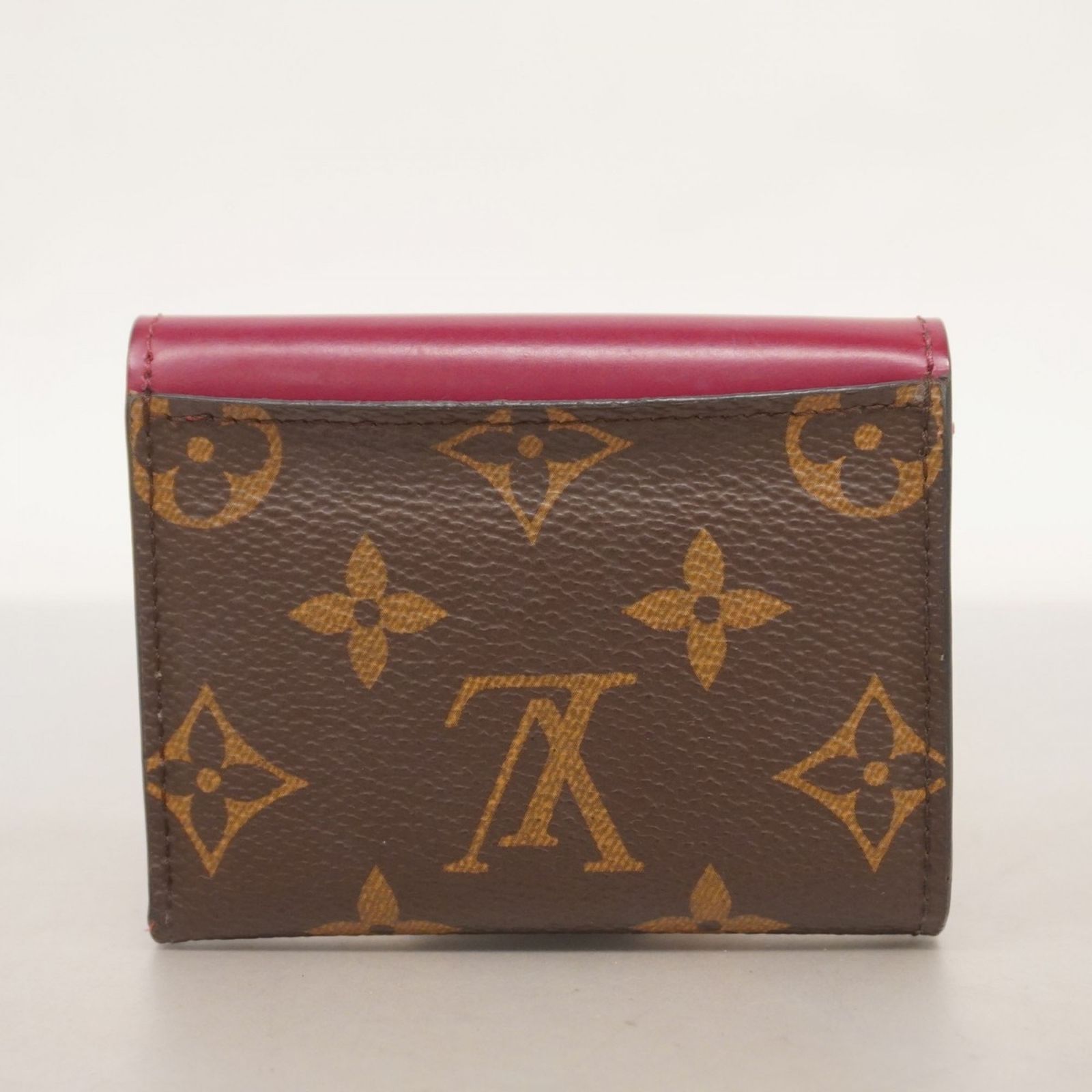 ルイヴィトン　モノグラム　ポルトフォイユ　ゾエ　M62932 M2199 レッド ルイ・ヴィトン(Louis Vuitton) ルイ・ヴィトン 三つ折り財布