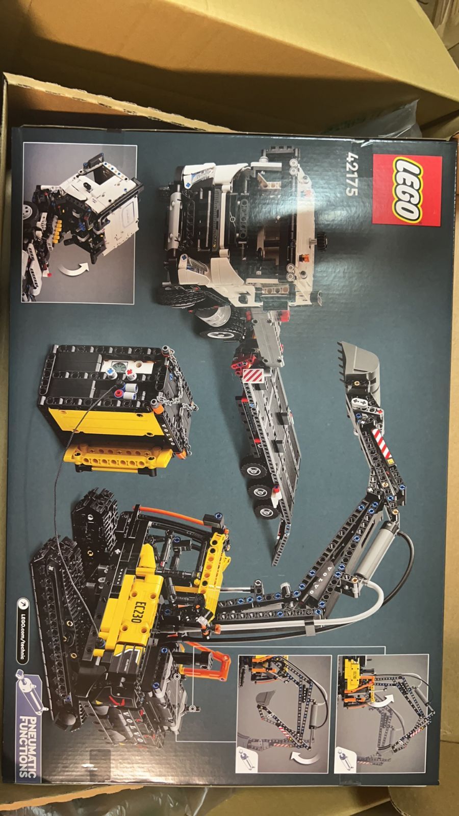 Amazon.com: LEGO Technic Volvo FMX Truck & EC230 Electric