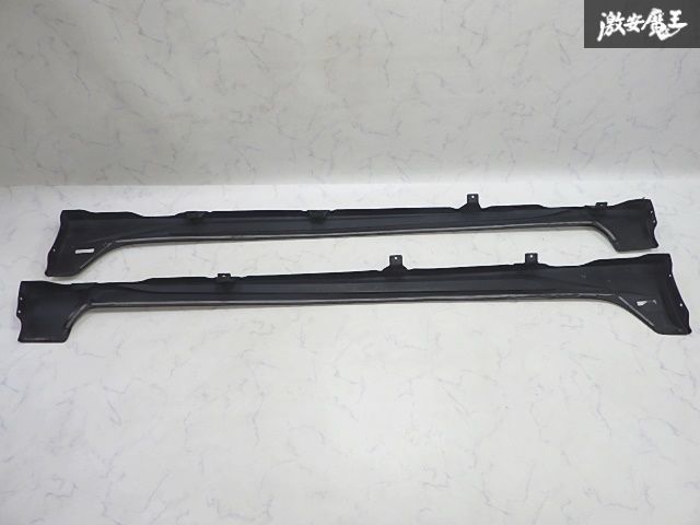 プリウス 50 系 モデリスタ サイド ステップ スカート ブラック 218 プリウス50系(後期)専用 サイドスカート モデリスタ(ELEGANT ICE