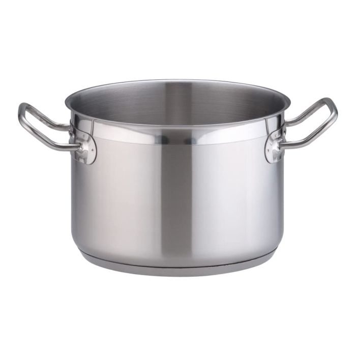 3営業日で発送 遠藤商事 ＴＫＧ ＰＲＯ プロ 半寸胴鍋 蓋無 ２０ｃｍ AHV6420