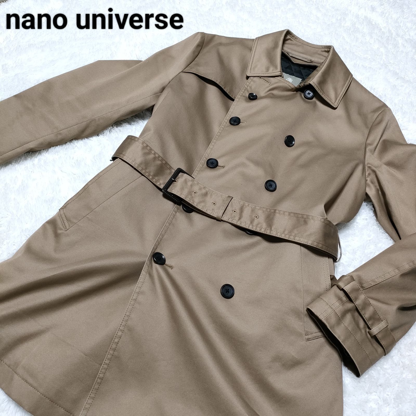 ナノユニバース　メンズ　トレンチ　コート　アウター