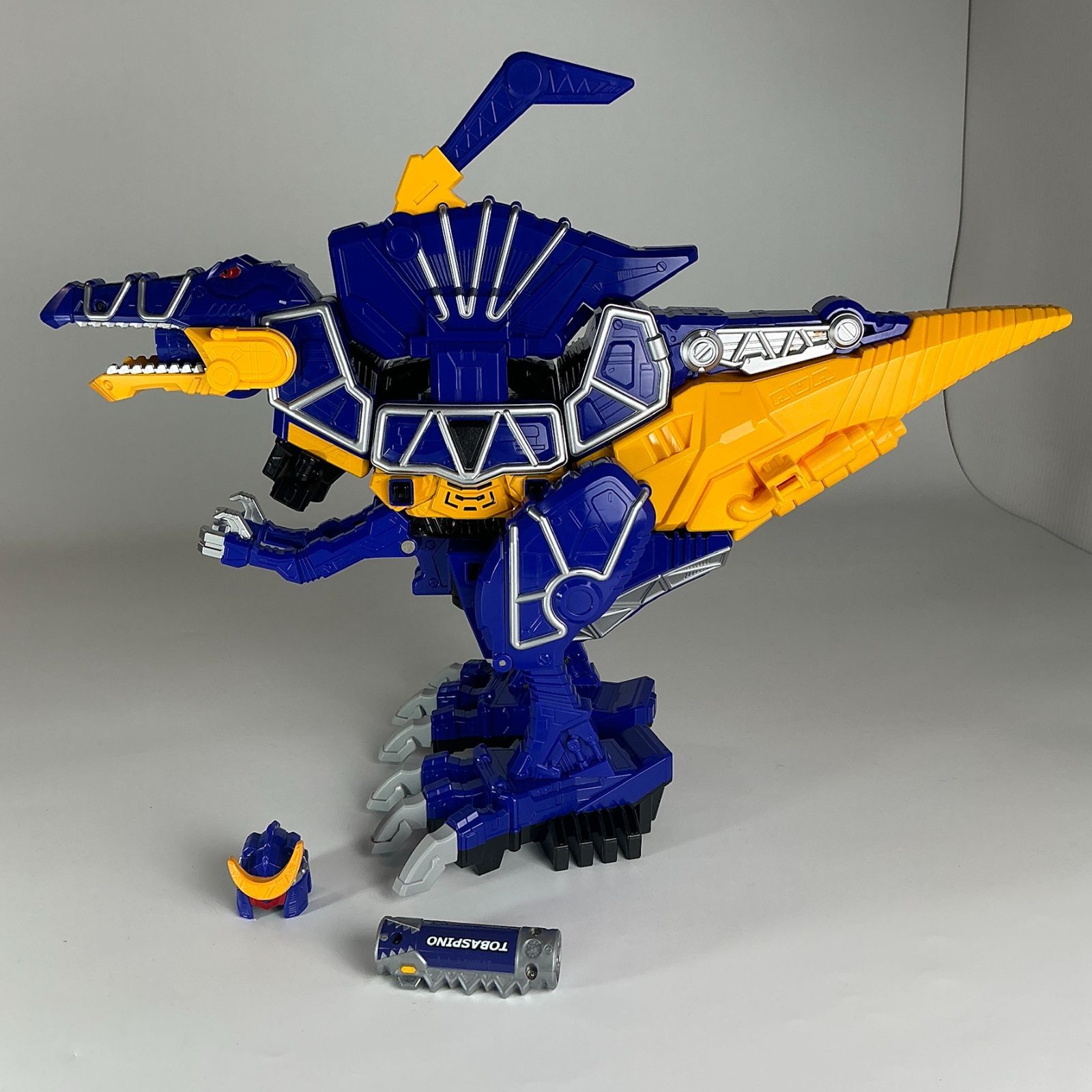 トバスピノ　獣電池　獣電戦隊　キョウリュウジャー　合体　ロボ　ロボット　獣電竜 獣電戦隊キョウリュウジャー」新作から合体ロボが登場 音声