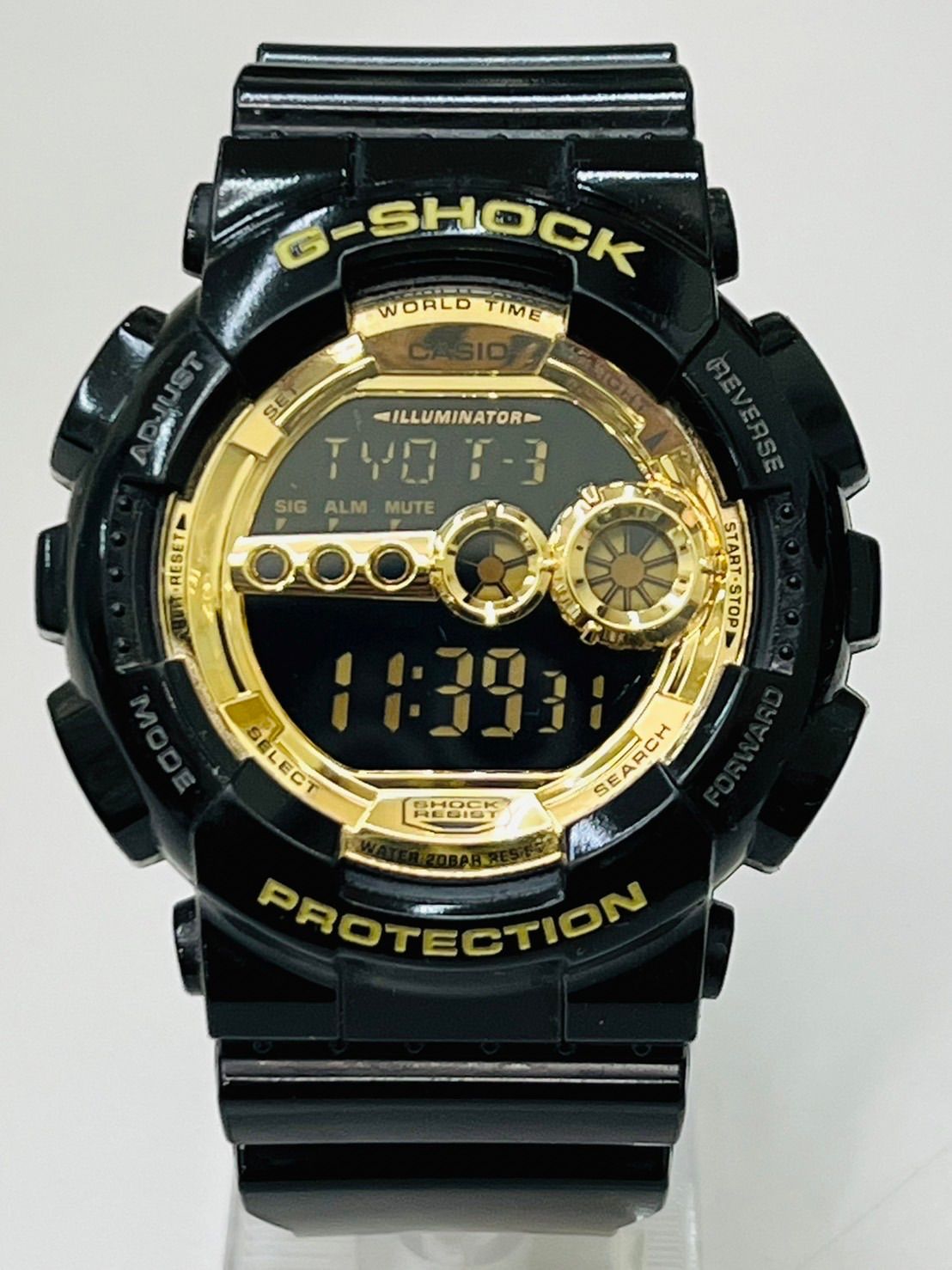 G-SHOCK Gショック ブラック×ゴールドシリーズ GD-100GB-1DR - OTH