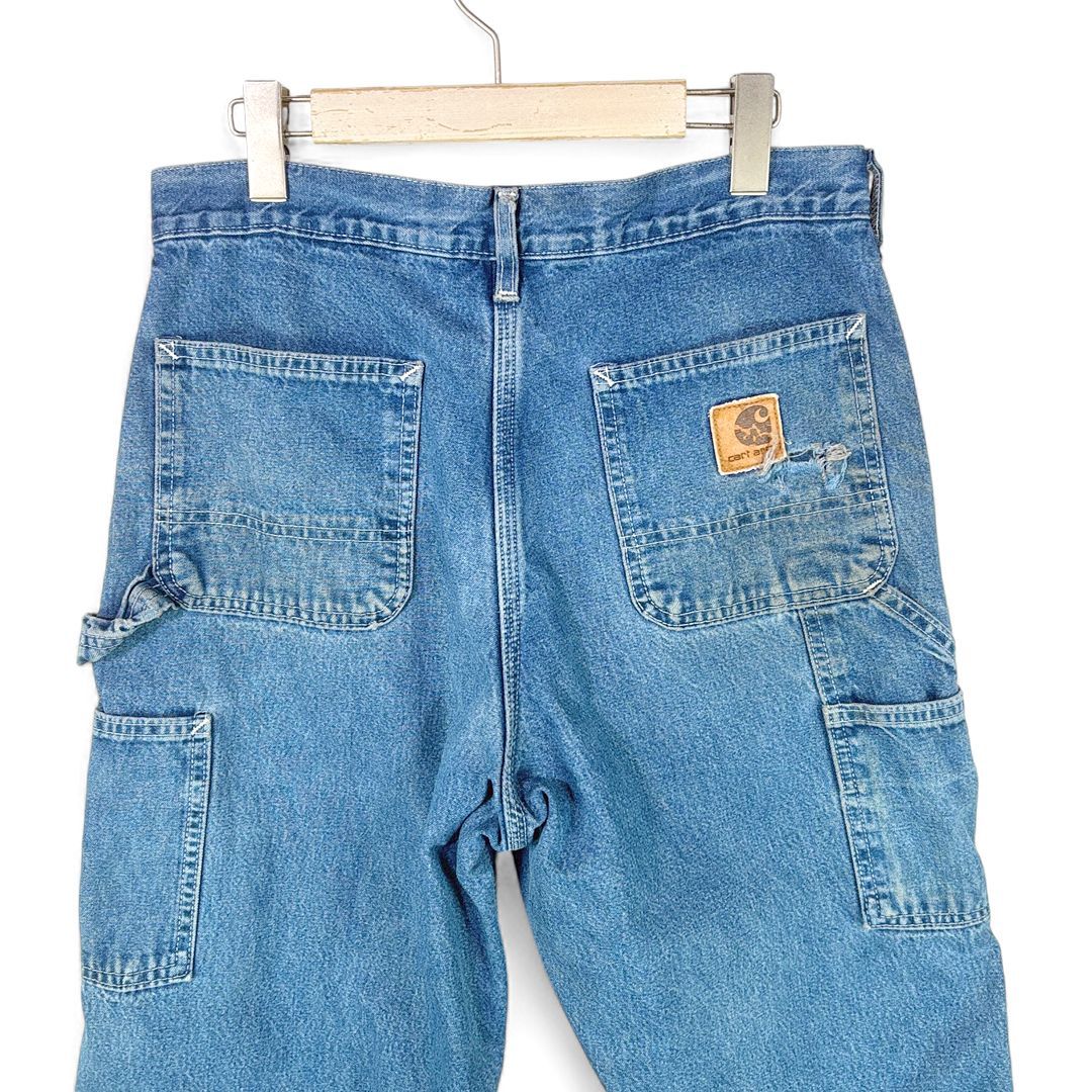 90s カーハート USA製 デニム ヴィンテージペインターパンツ 裏地