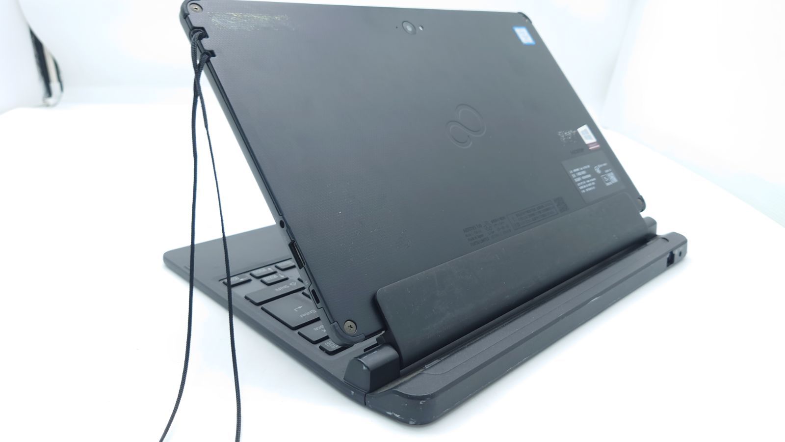 バッテリー良好 富士通 タブレット Arrows Tab Q738|SB FARQ19001 13.3型 Core i5-8350U 1.7GHz メモリ8GB SSD128GB windows11 キーボード付属