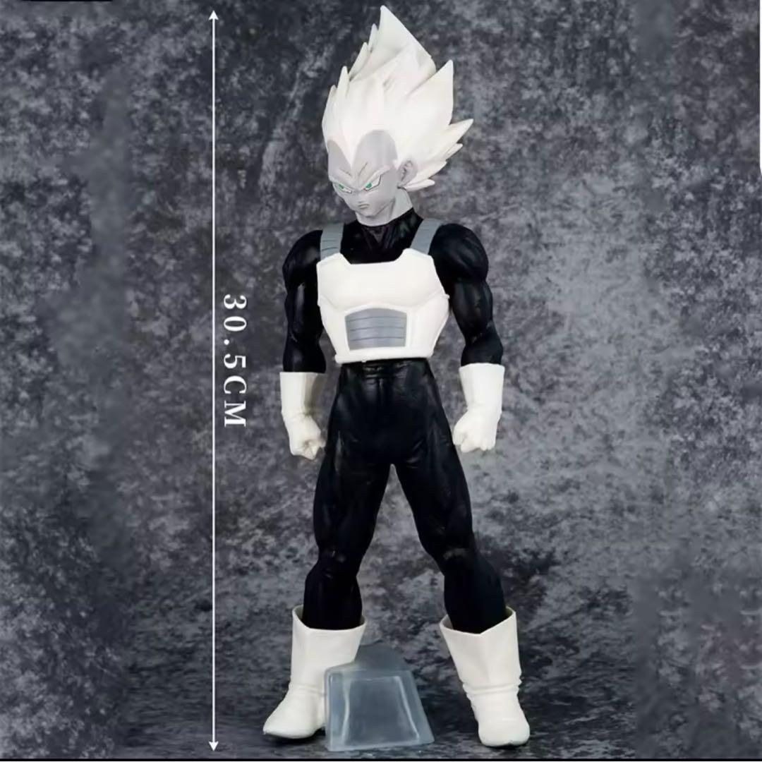 ドラゴンボール モノクロ ベジータ 超サイヤ人 フィギュア 30.5cm