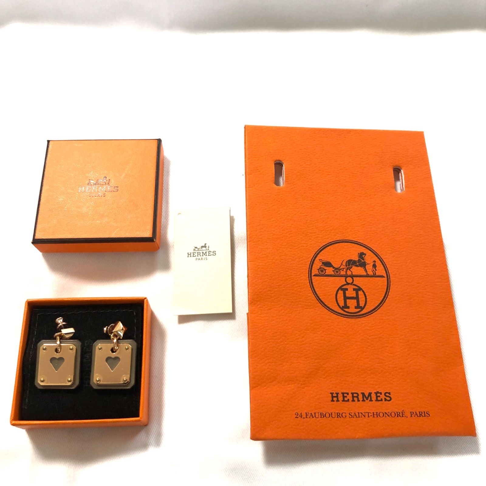 ⭐️展示未使用品⭐️HERMES エルメス アス・ドゥ・クール ピアス