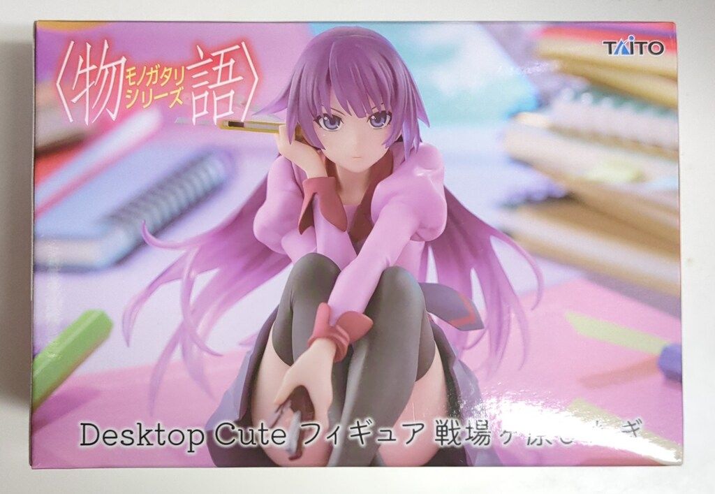 タイトー Desktop Cute フィギュア 化物語 戦場ヶ原ひたぎ