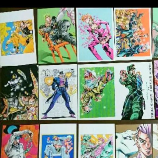 ジョジョの奇妙な冒険 ジョジョ展 荒木飛呂彦原画展 ポストカード 50枚