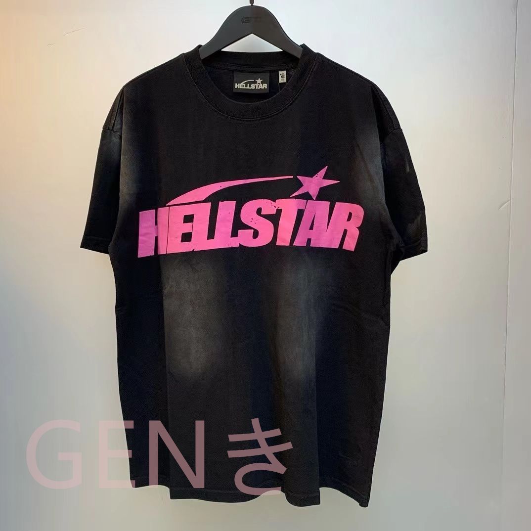 【人気商品・新品未使用】Hellstar Studios ヘルスター 半袖 Tシャツ 男女兼用 R791