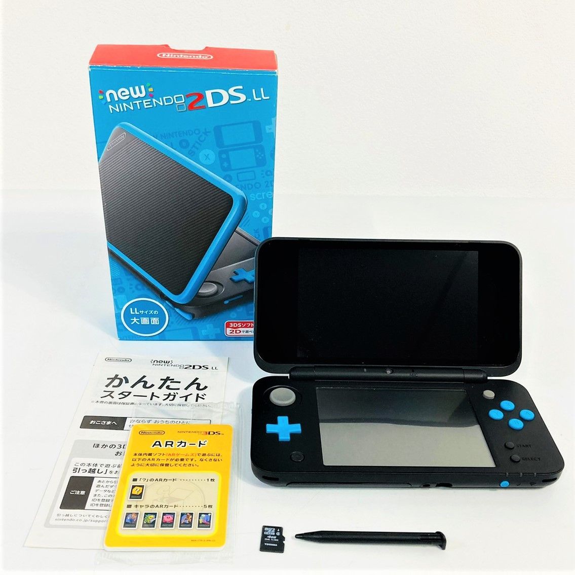 ☆新品同様☆ほぼ未使用 Nintendo 2DS LL 本体 ブラック 黒