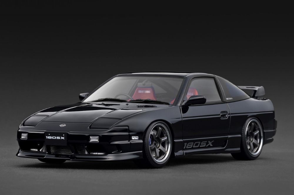 Nissan 180SX TYPE X RPS13 Black 1 18 Scale
