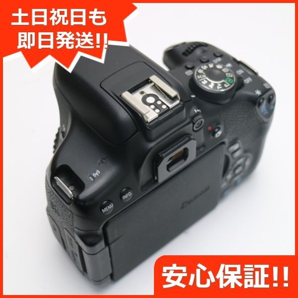超美品 EOS Kiss X8i ブラック 即日発送 一眼レフ Canon 本体 土日祝