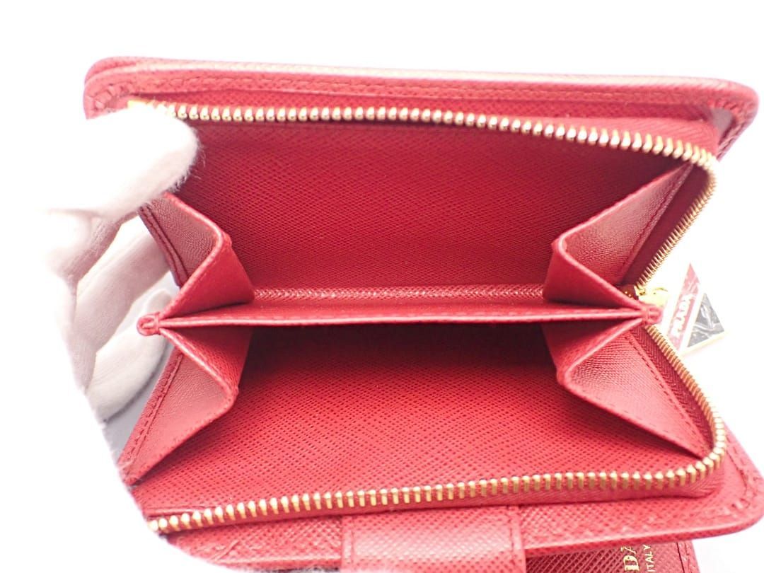 PRADA プラダ コンパクト ウォレット 2つ折り財布 1ML018 2CGD F068Z
