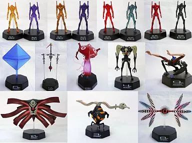 中古食玩 トレーディングフィギュア 全12種セット 「ヱヴァンゲリヲン