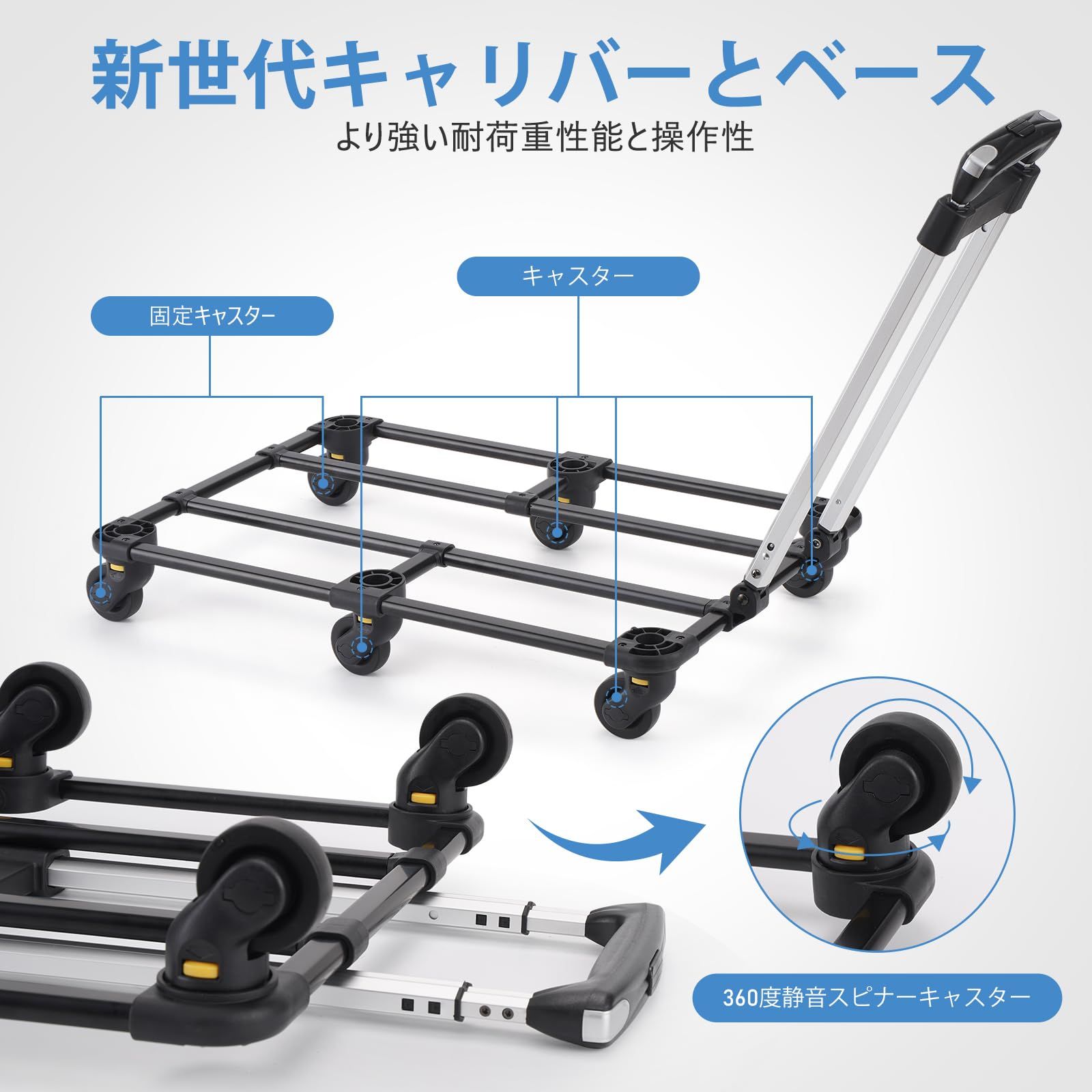 数量限定】HOVONO 猫 2 匹 キャリー キャスター付き 小型 犬