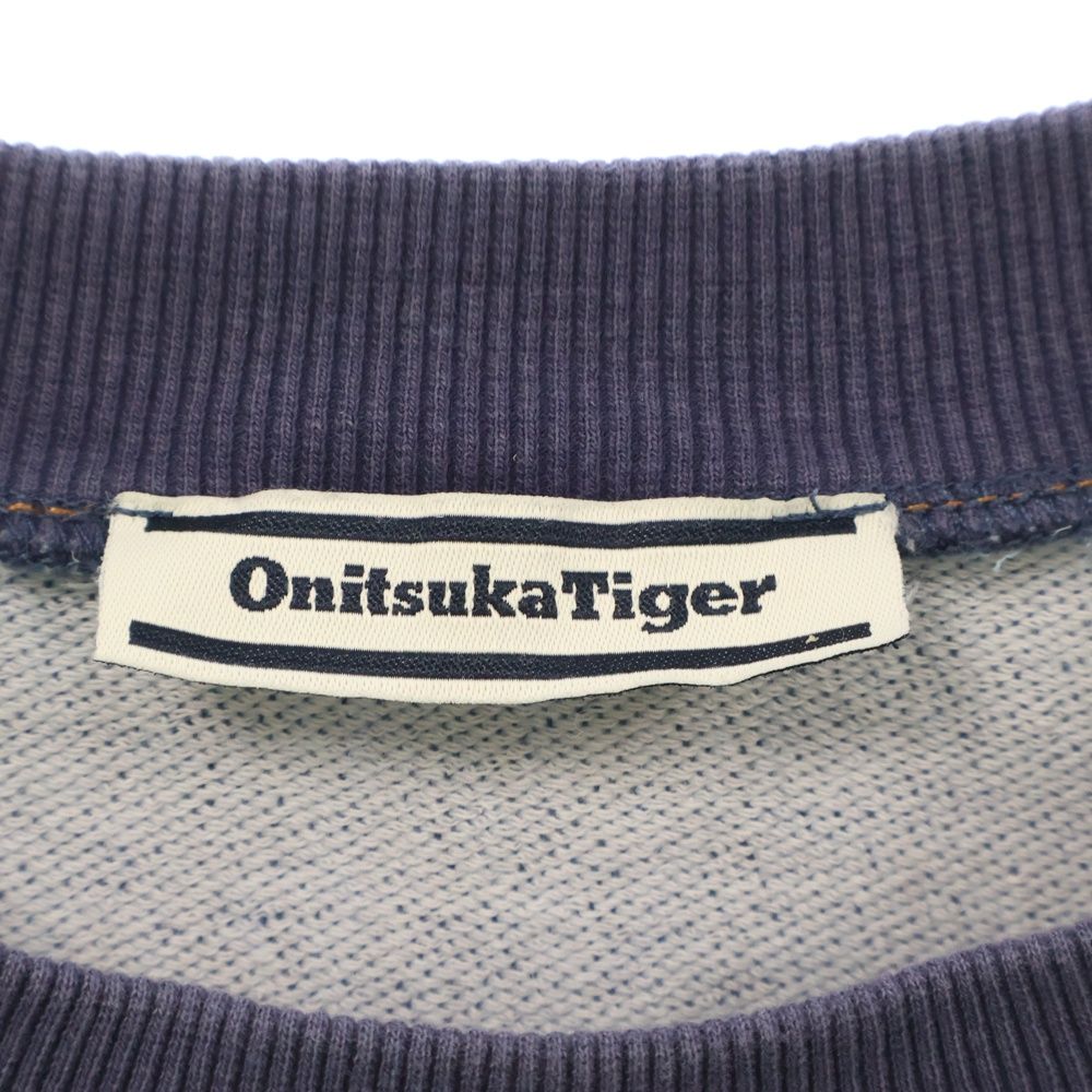 Onitsuka Tiger (オニツカタイガー) ロゴラバーワッペン付きデニム 
