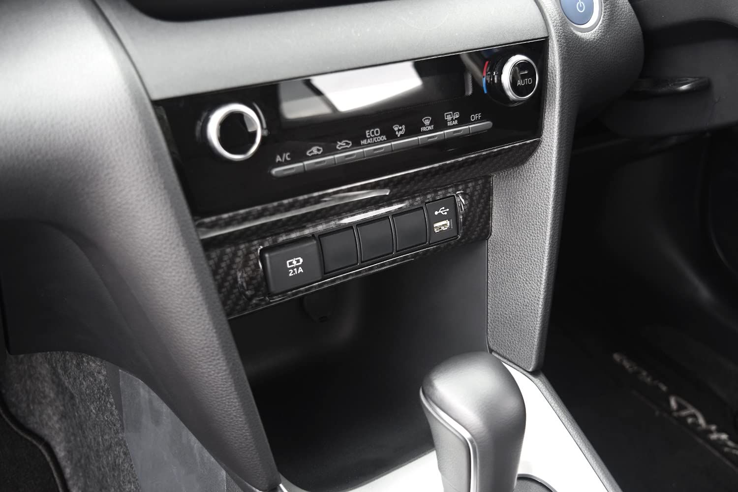 SecondStage セカンドステージ トヨタ ヤリスクロス YarisCross センターガーニッシュロア デジタルカーボン調 T591DCB WWW_SUPERTOOLSSHOP_NL