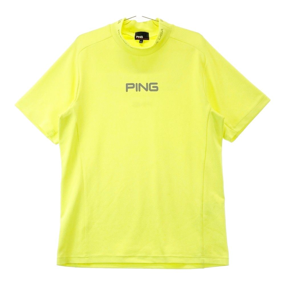 PING イエロー ハイネック セーター LL PING イエロー ハイネック セーター LL