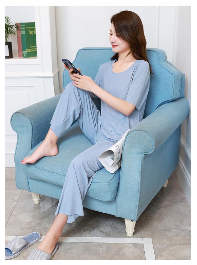 [新品未使用] バリエーションパジャマシャツ&ロングパンツ 上下セット ベージュ TENTIAL 【公式】 BAKUNE Dry Women's [ バクネ ドライ