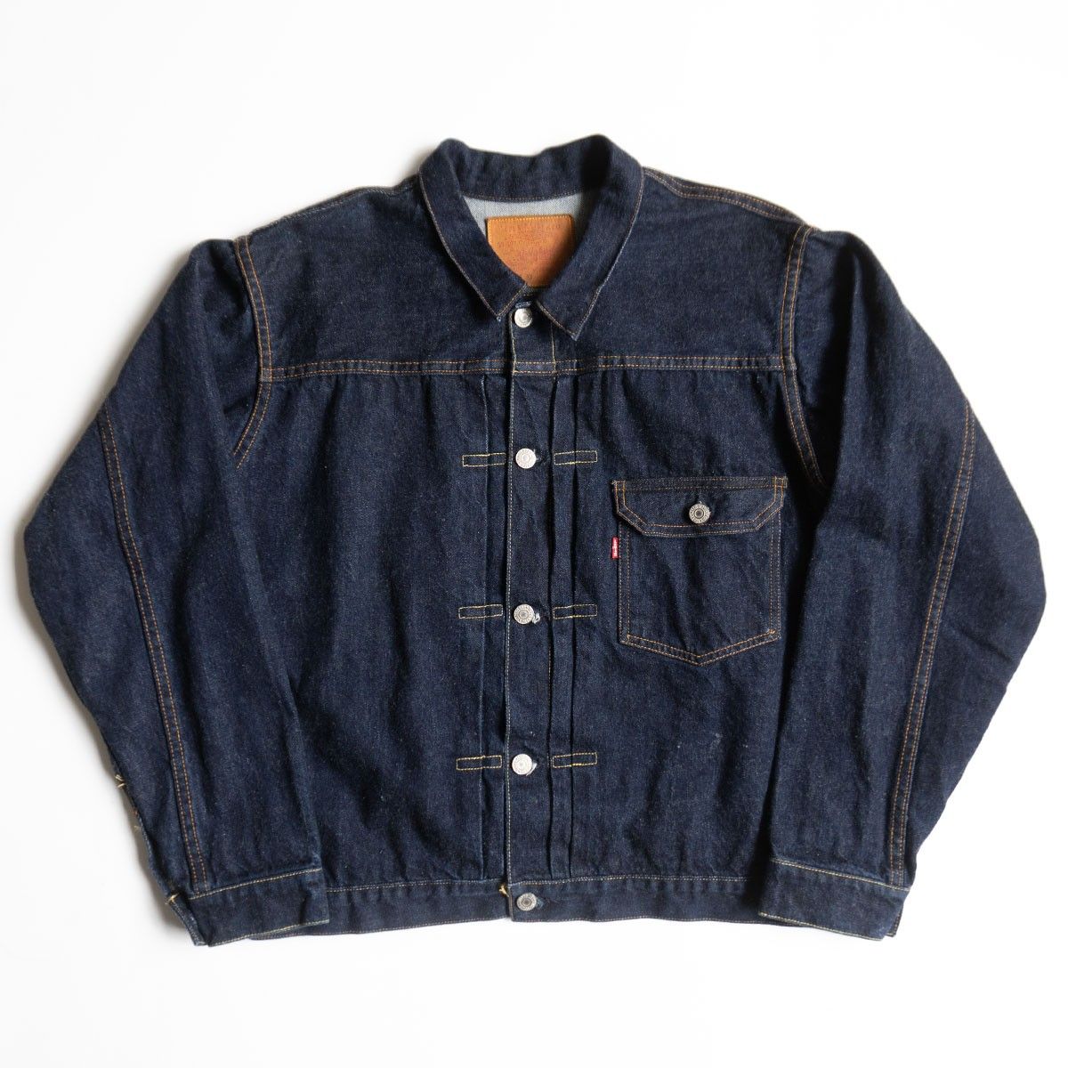 濃紺|バレンシア製 LEVI S 506XX ビッグE デニムジャケット 44 ファースト リーバイス ボタン裏555 アメリカ製 25100781