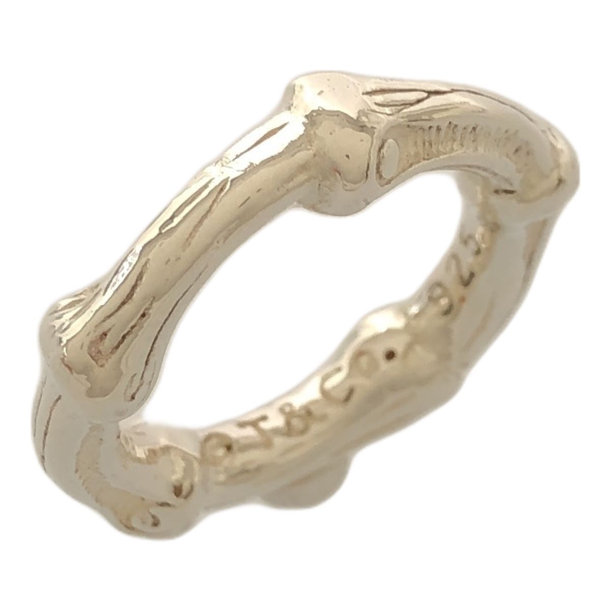ティファニー TIFFANY & Co. バンブー リング シルバー 925 5号 4.8g 