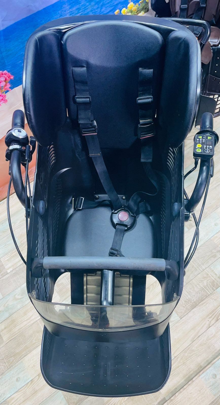 チャイルドシートアップグレード可 ブリヂストン電動アシスト自転車