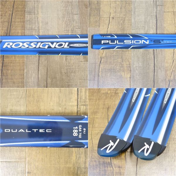 ROSSIGNOL - 未使用 ロシニョール ROSSIGNOL PULSION SUPER 188cm センター 62ｍｍ スキー板 アウトドア 重量実測：約1660ｇ(一本あたり) 未使用 ロシニョール ROSSIGNOL PULSION SUPER 188cm センター