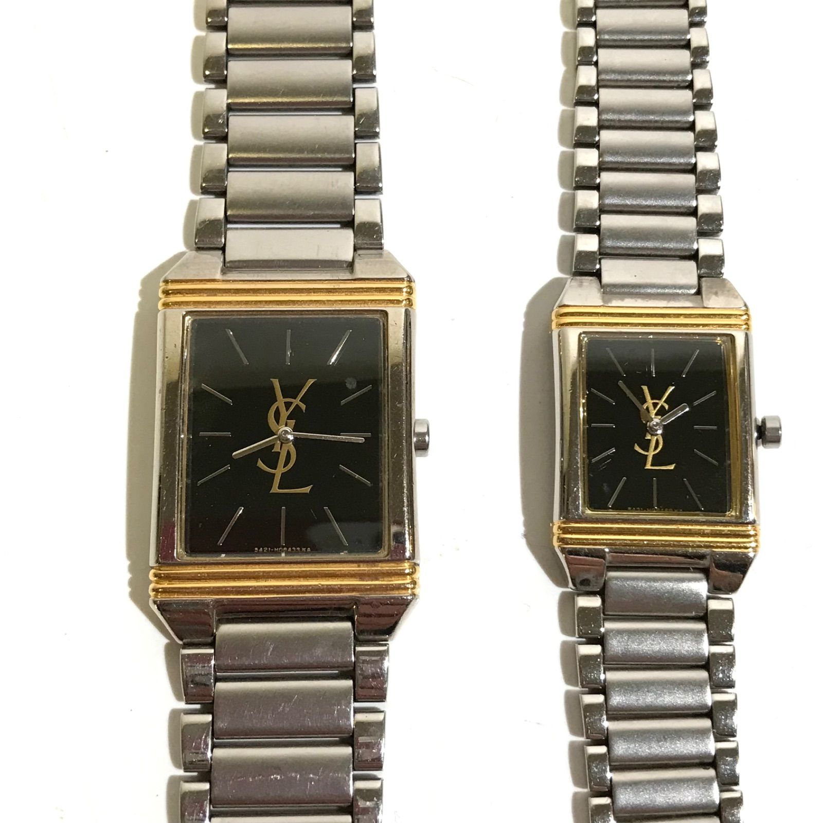 YVES SAINT LAURENT イブサンローラン YSL 腕時計 スクエア