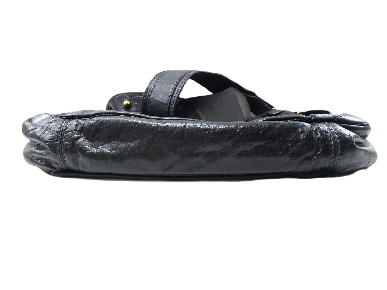 Chloe クロエ ベイ オールレザー ショルダーバッグ