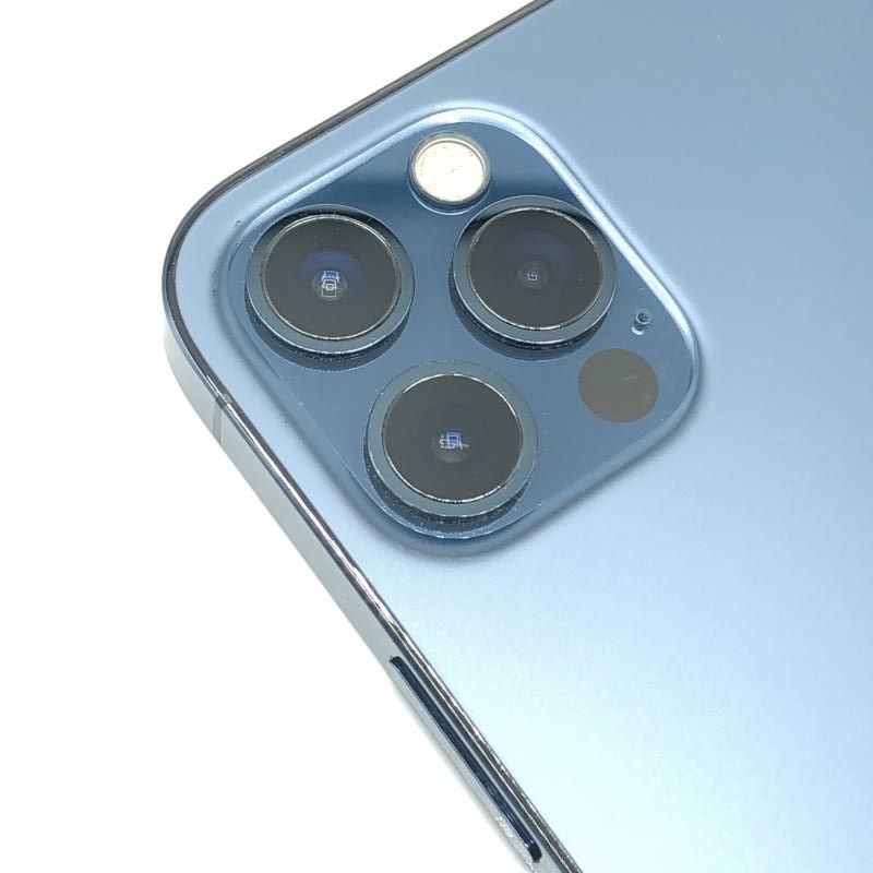 中古】【au】○iPhone 12 Pro 128GB (パシフィックブルー)/SIM