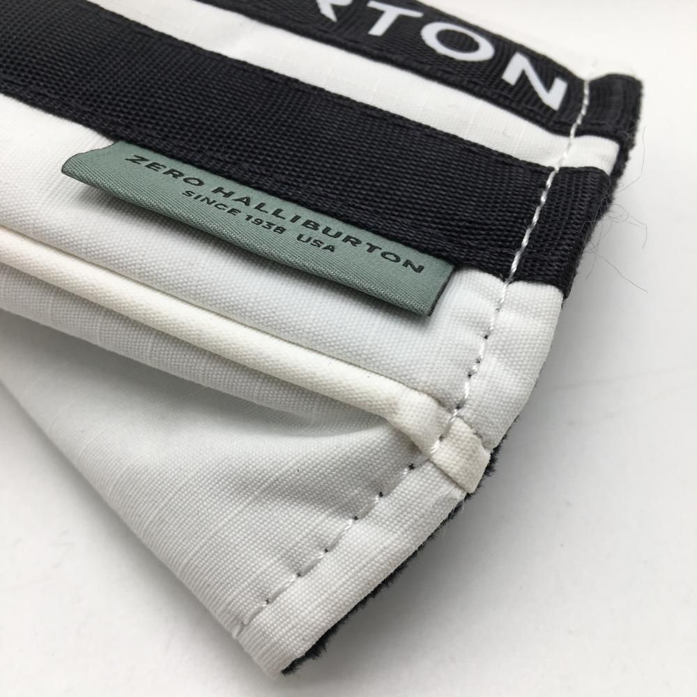 超 ゼロハリバートン ヘッドカバー2点セット UT 白×黒 ロゴゴルフ ZERO HALLIBURTON LLC-HASEGAWATOSO_COM