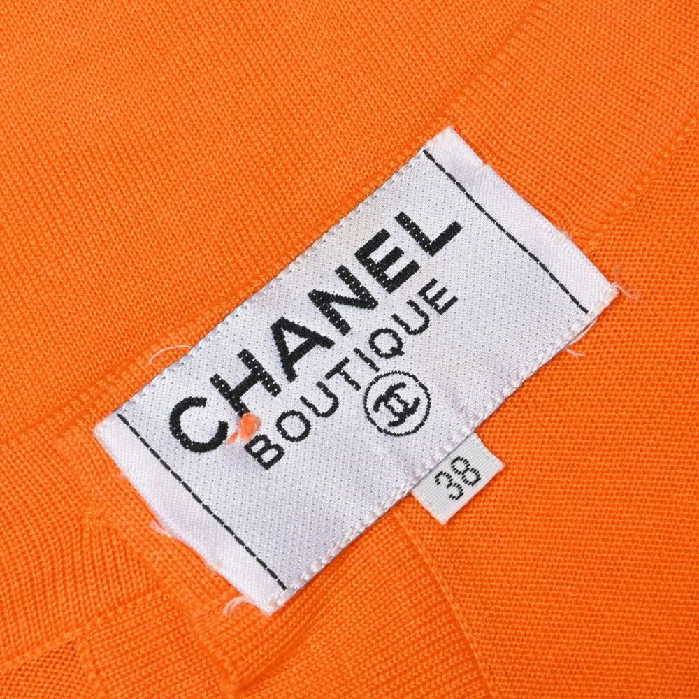 CHANEL リボン付き コットン 半袖ニット - メルカリ