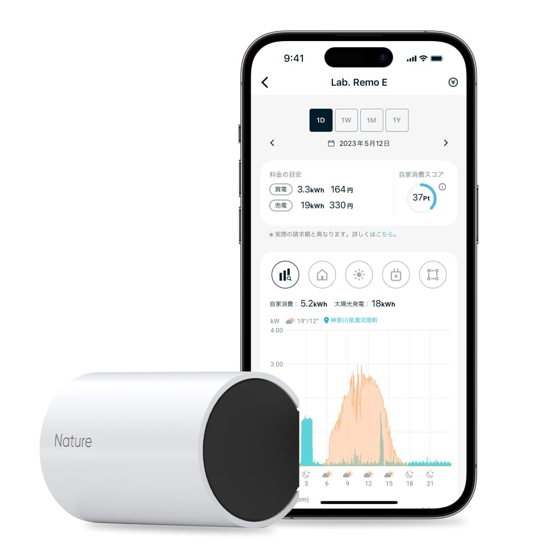 Nature Remo E lite ネイチャーリモ 電力モニタリング スマート