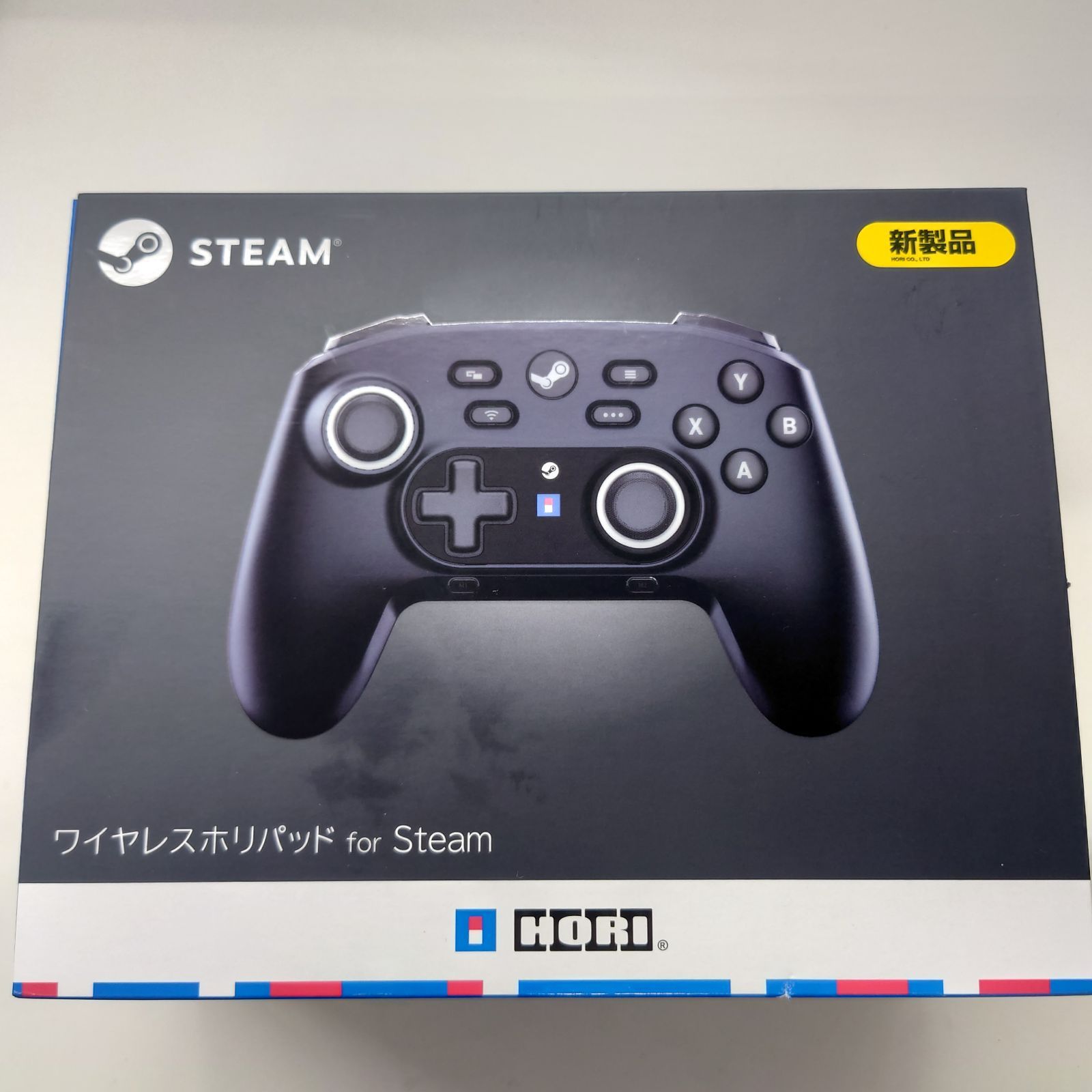 steam用　ホリパッド ミッドナイトブラック ホリストア｜ワイヤレスホリパッド for Steam ミッドナイト