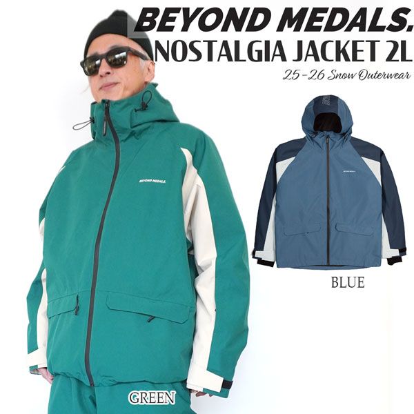 25-26 ビヨンドメダル ノスタルジアジャケット2L BEYOND MEDALS NOSTALGIA JACKET 2L スノーボード ウエア ジャケット 25-26-JK-BML