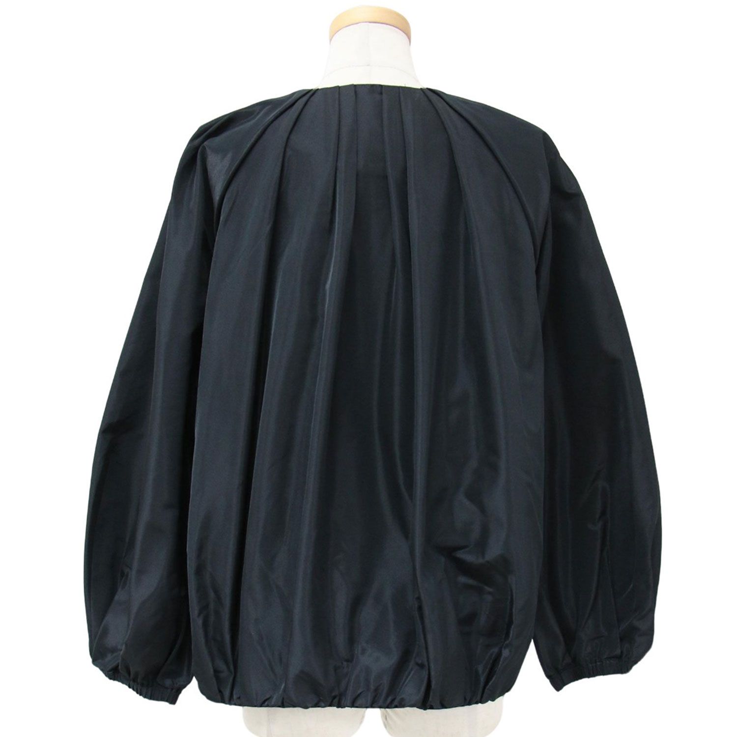 【極美品】 プルミエアロンディスモン ツイルタフタブルゾン ブラック アウター 1er Arrondissement（プルミエアロンディスモン）の「【WEB限定