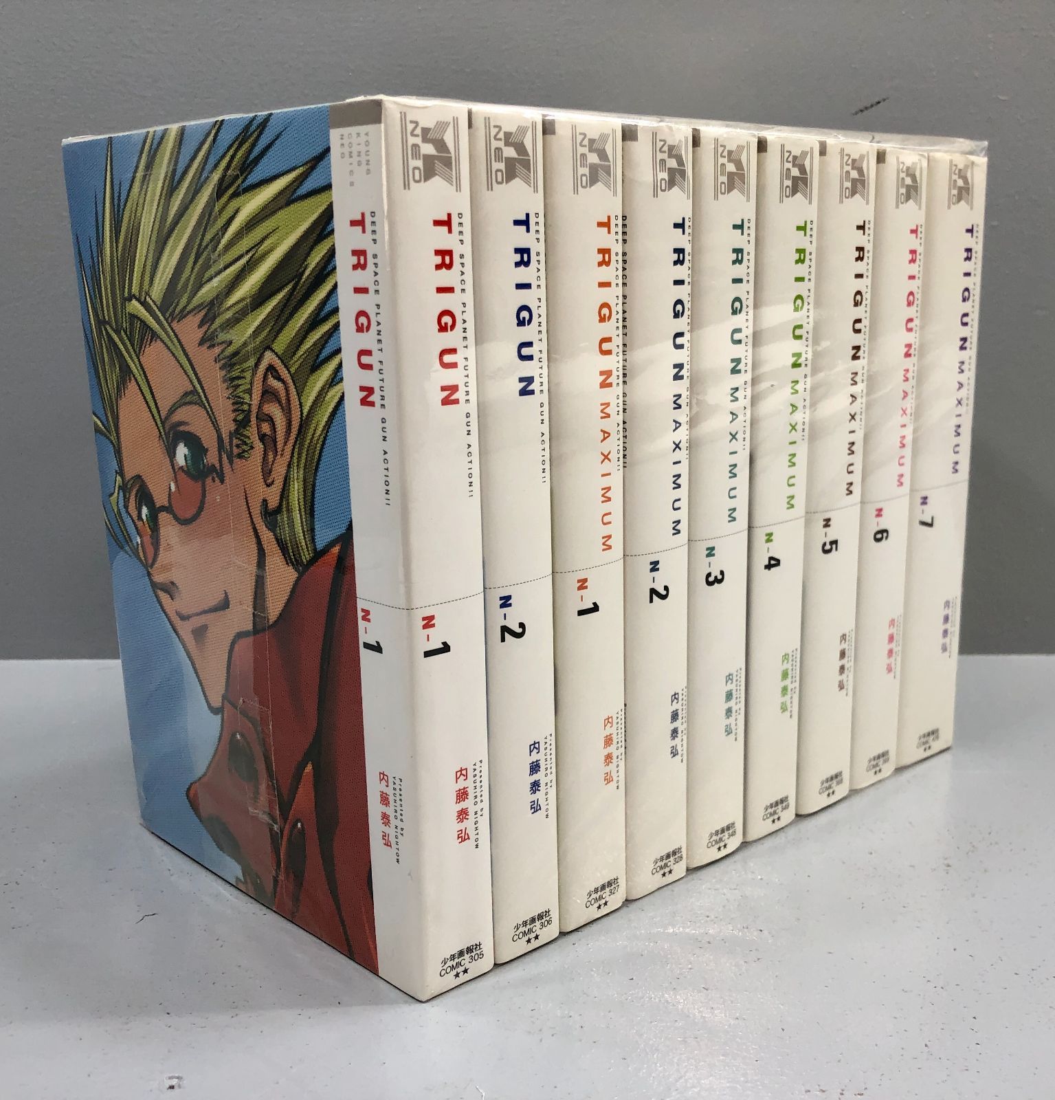 小牧店】TRIGUN MAXIMUM トライガン・マキシマム 新装版 全9巻 小牧店】TRIGUN MAXIMUM トライガン・マキシマム 新装版 全9巻