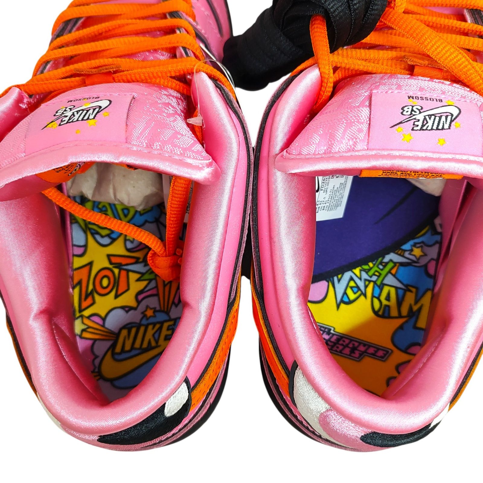 NIKE ナイキ x The Powerpuff Girls パワーパフガールズ SB Dunk Low 
