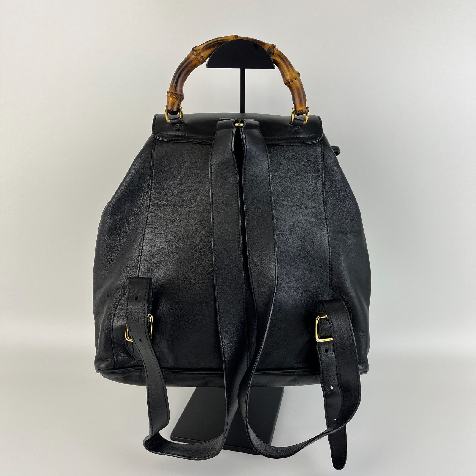 中古】GUCCI グッチ バンブー リュックサック バックパック