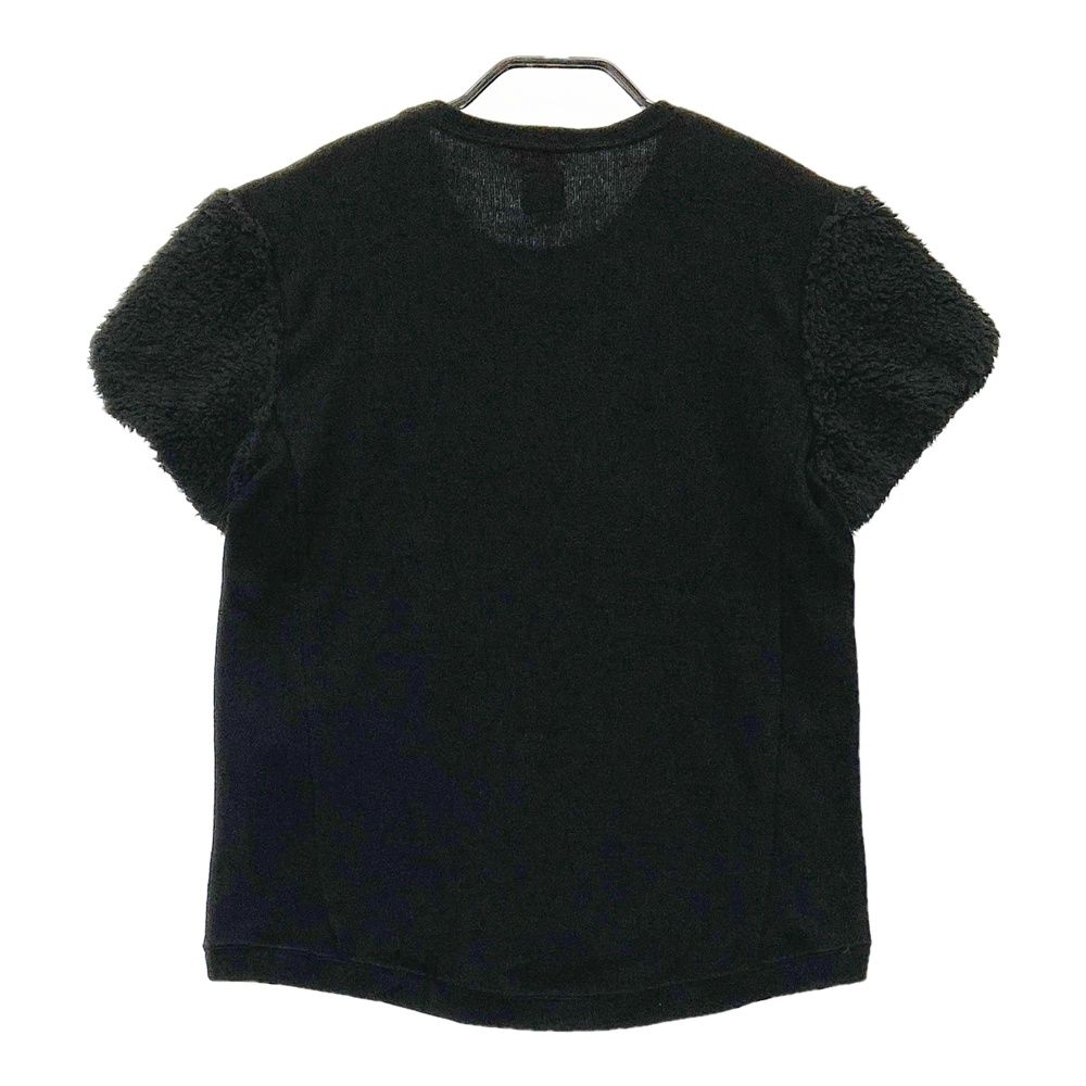 サイズ 38 ARCHIVIO アルチビオ 袖ボア 半袖 ニットセーター ブラック系 240101390336 ゴルフウェア レディース ストスト