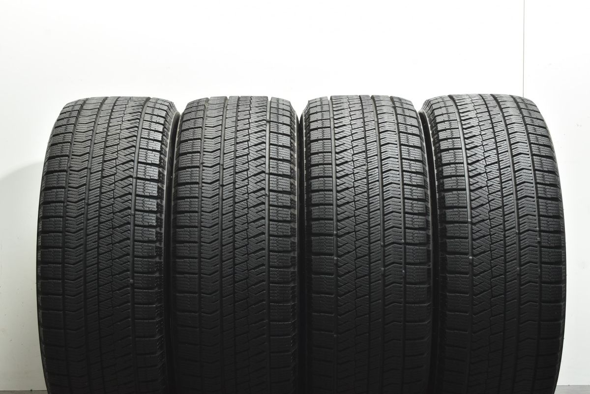 【バリ溝】AGA NEXTA 17in 7.5J +28 PCD112 ブリヂストン ブリザック VRX2 225/50R17 アウディ A4 A5 A6 スタッドレス 送料無料