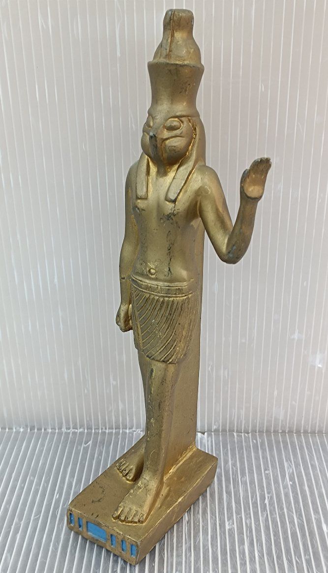 ビンテージ 古代エジプト神 樹脂製フィギュア／オブジェ／置物