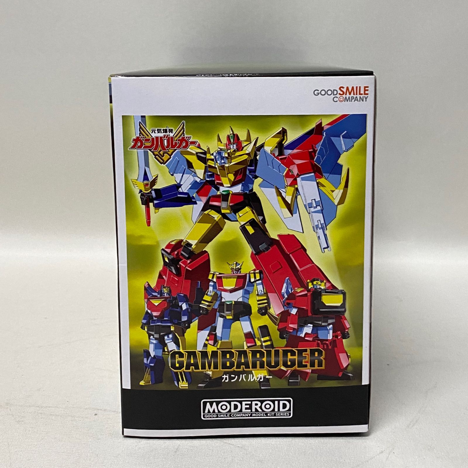 (中古)箱あり 元気爆発ガンバルガー組み立てプラスチックモデル入り 7点セット 浜館42-869】 MODEROID 元気爆発 ガンバルガー プラスチック