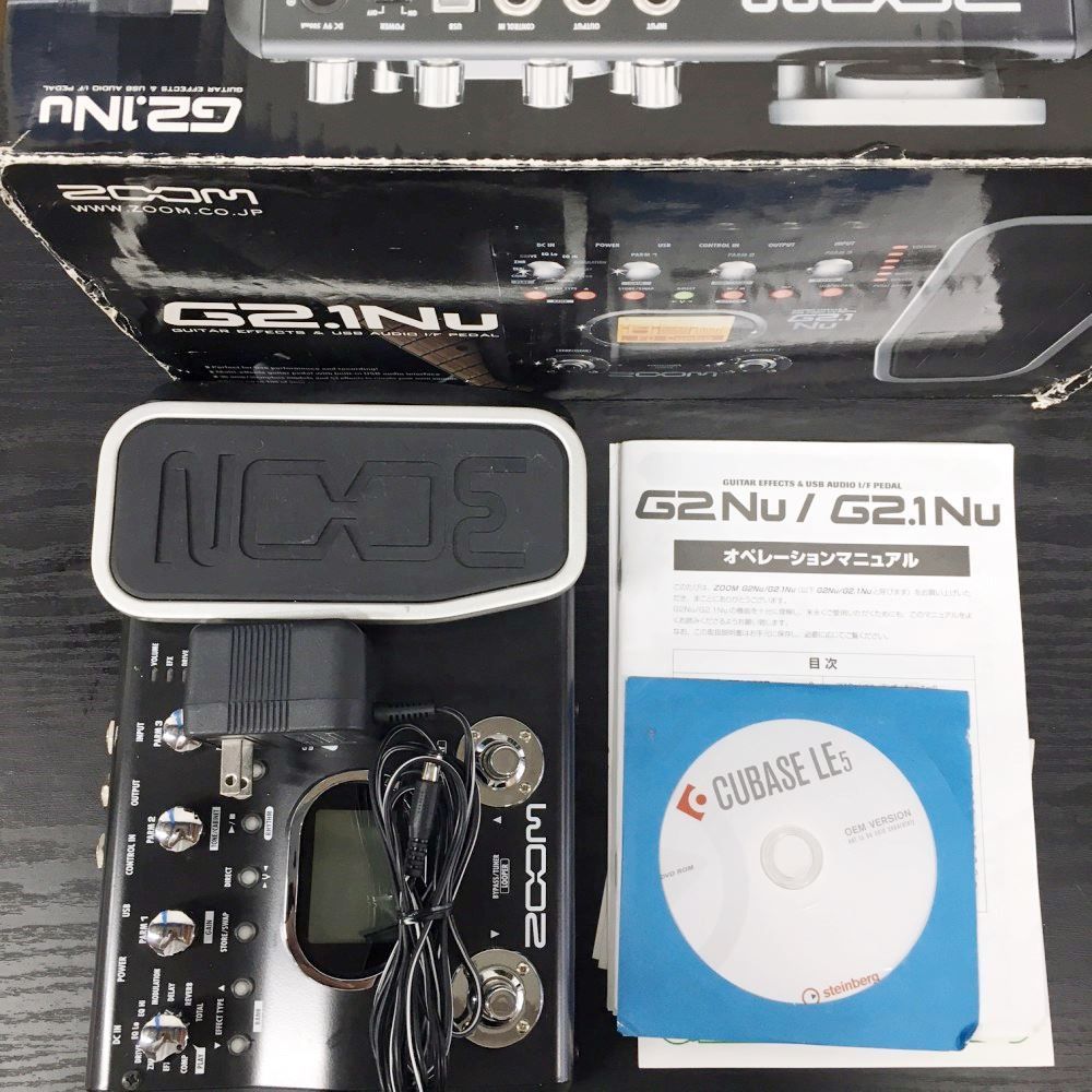K【HY】【中古】ZOOM ズーム マルチエフェクター G2.1Nu[送料