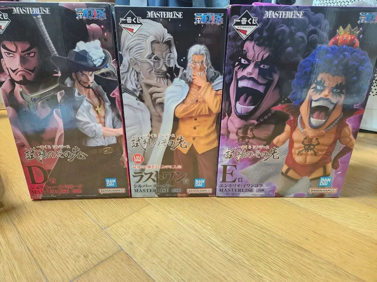 一番くじ ONE PIECE ワンピース Masterlise ミホーク レイリー イヴァンコフ