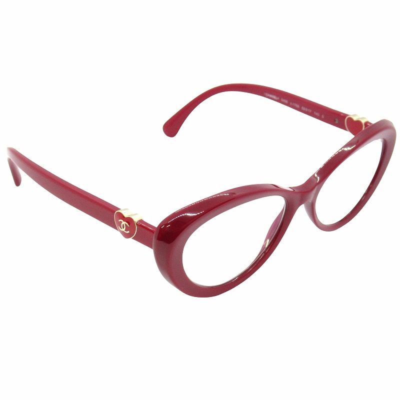 美品 24ss シャネル CHANEL キャッツアイ シェイプ 眼鏡 サングラス