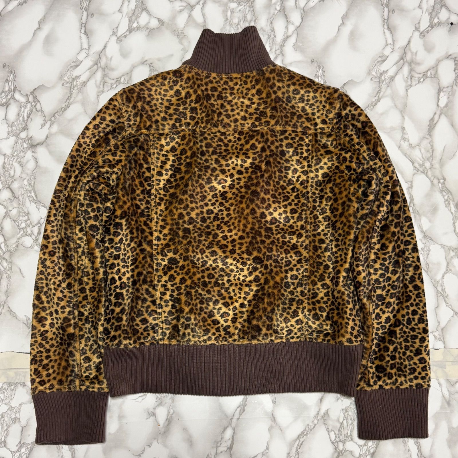 希少【CIMA】y2k 00's archive leopard zip jacket blouson/豹柄