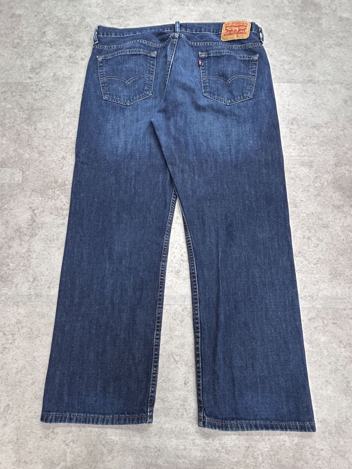 リーバイス　569　ワイド　極太　デニムパンツ　古着　ライトブルー　W36 Levi's リーバイス569 極太ストレートシルエット 極太ワイド