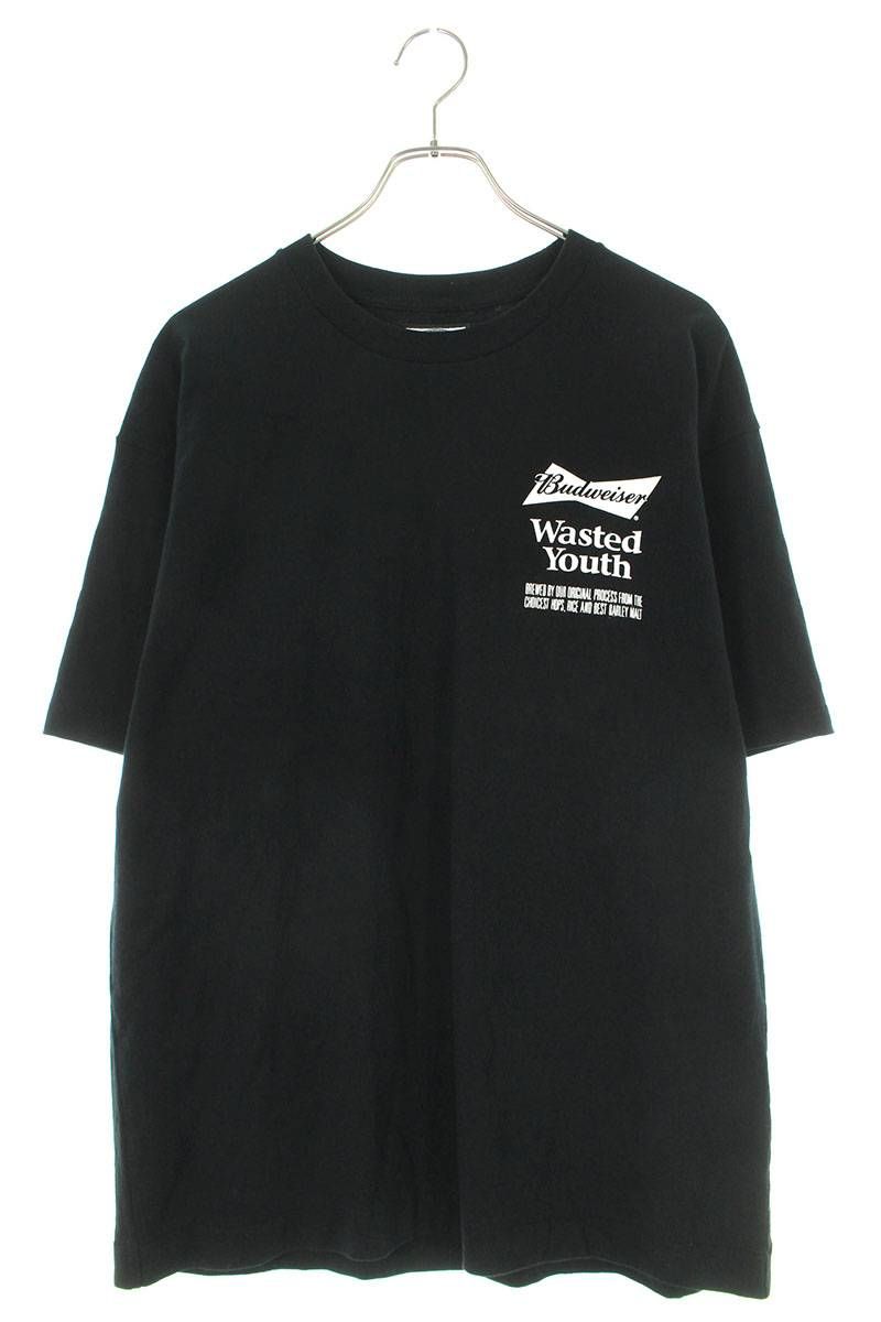 メンズウェイステッドユース WASTED YOUTH WY26TE001 バドワイザー